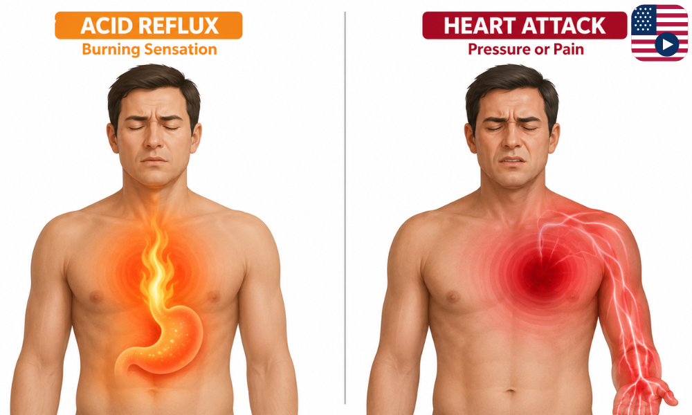 Heartburn vs. Heart Attack